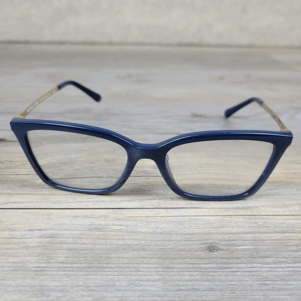 Michael Kors Eyeglasses Frames MK 4069U Hong Kong 3725 Navy Blue Women 54-17-140